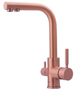 Смеситель для кухни Swedbe Selene Plus 8148 с каналом для подключения фильтра медь